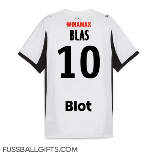 Stade Rennais Ludovic Blas #10 Fußballbekleidung Auswärtstrikot 2025-26 Kurzarm